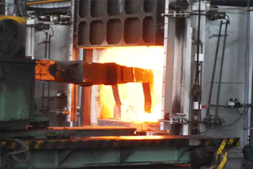 Высокотемпературный отпуск станины при 600 °C. Технический контроль Senfeng