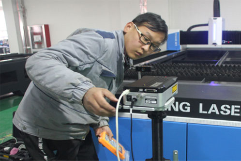 Проверка лазерным интерферометром. Технический контроль Senfeng