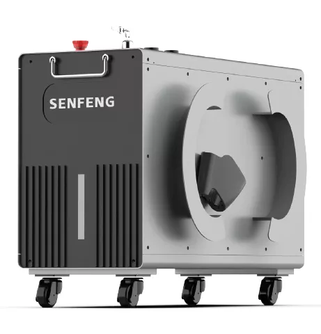 Senfeng  SF5S - оптоволоконный аппарат лазерной сварки металла с автоматической подачей проволоки и функцией "4 в 1". Мощность 1,5 кВт (пиковая)