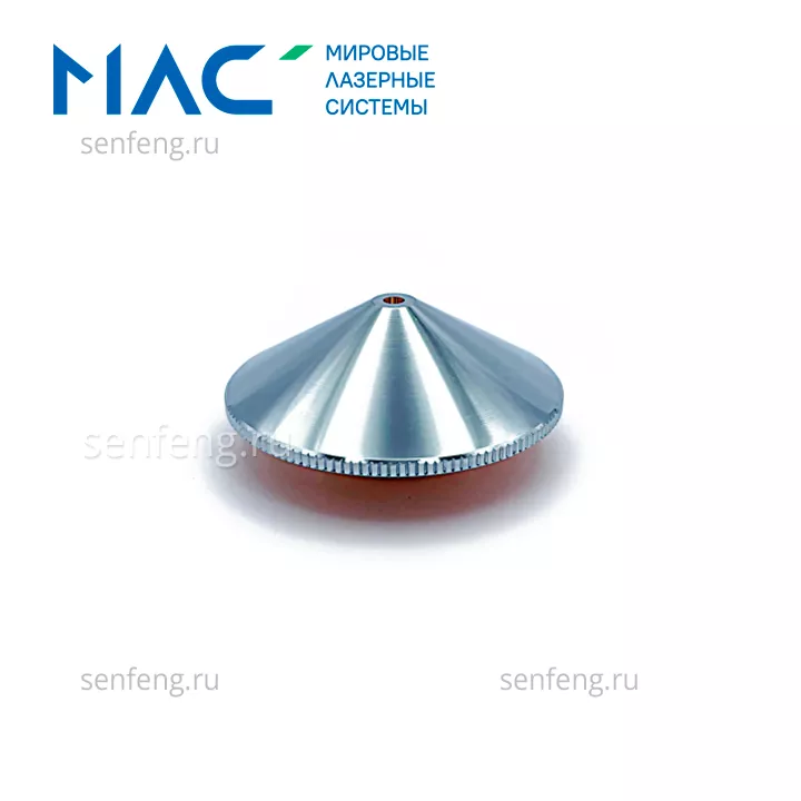 Сопло коническое двойное хромированное D32 мм