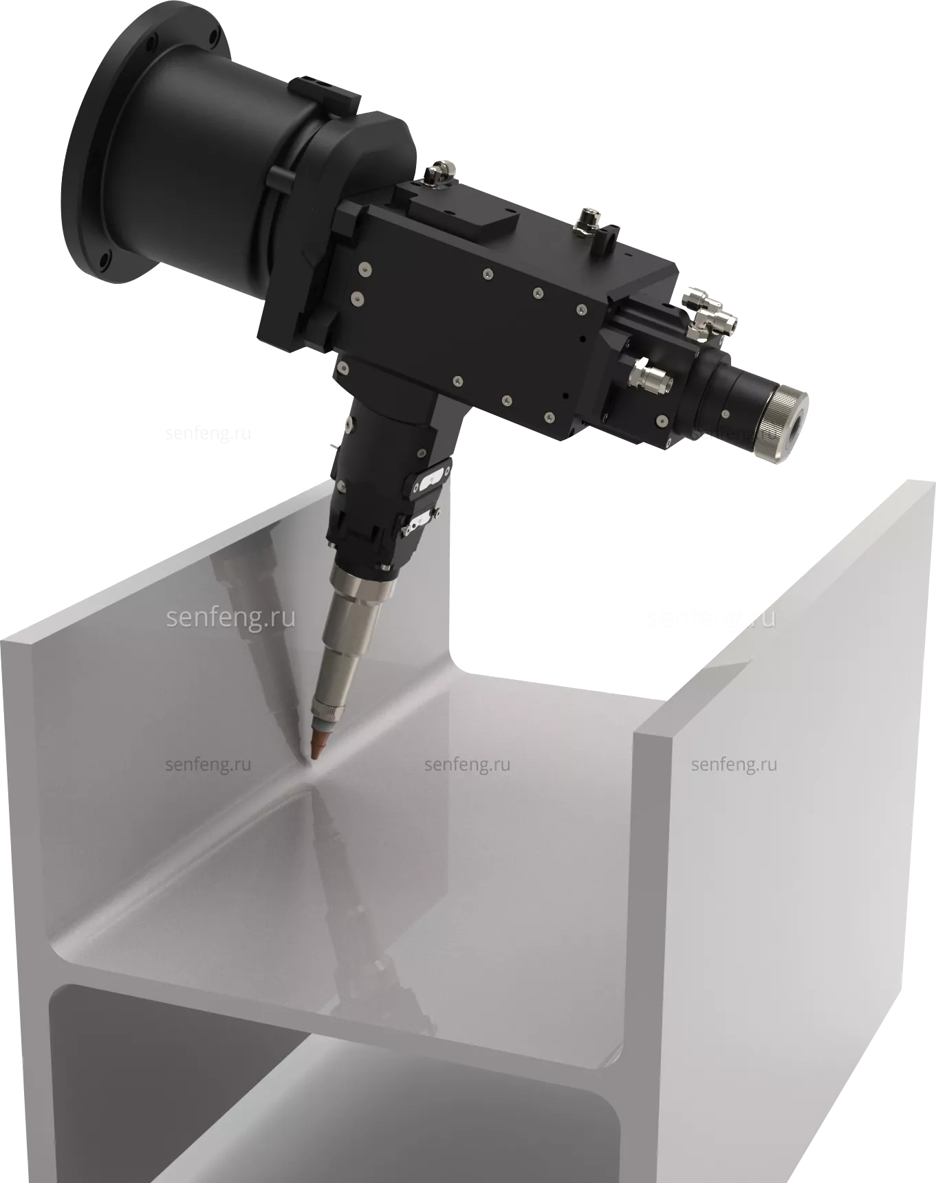 Лазерная голова BOCI для резки труб и профилей  BLT540H