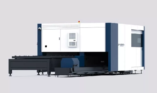 Senfeng SF3015HMC – комбинированный станок лазерной резки листового и трубного проката с защитой кабинетного типа и системой сменных столов. Рабочее поле 3000х1500. Длина трубы до 6 метров с диаметром до 220 мм. Мощность от 1,5 до 6 кВт.