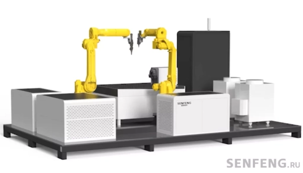 Промышленные роботы для лазерной очистки и сварки