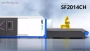 Senfeng SF2014CH - тяжелый автоматизированный комплекс лазерной резки с рулонной подачей и кабинетной защитой. Толщина рулонного материала до 14 мм, ширина до 2000 мм. Мощность от 1,5 до 6 кВт.