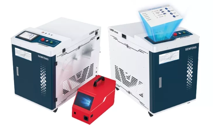Senfeng SF3000HW - оптоволоконный аппарат лазерной сварки металла с функцией "4 в 1". Мощность 3 кВт.