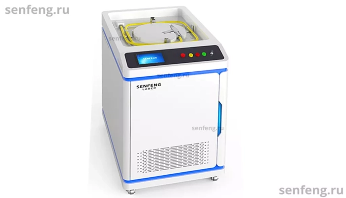 Senfeng SF2000HC - оптоволоконный аппарат лазерной очистки металла. Мощность 2 кВт.