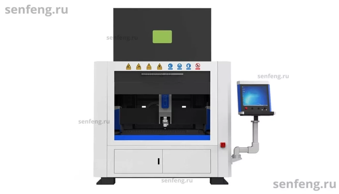 Senfeng SF1313G - станок для лазерной резки металла с уменьшенным рабочим полем 1300х1300. Мощность от 1,5 до 4 кВт
