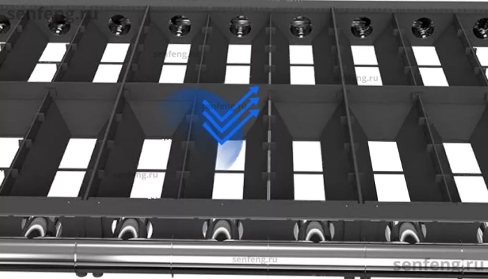 Senfeng SF12030TX - широкоформатный станок для лазерной резки листового металла. Возможность резки со скосом под углом 45°. Рабочее поле 12000х3000. Мощность от 6 до 100 кВт.