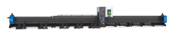 Senfeng SF12035ST Plus – станок для лазерной резки труб c защитной кабиной, с системой автоматической загрузки (опция) и разгрузки заготовок. Длина трубы до 12 метров с диаметром до 360 мм. Мощность от 6 до 20 кВт.