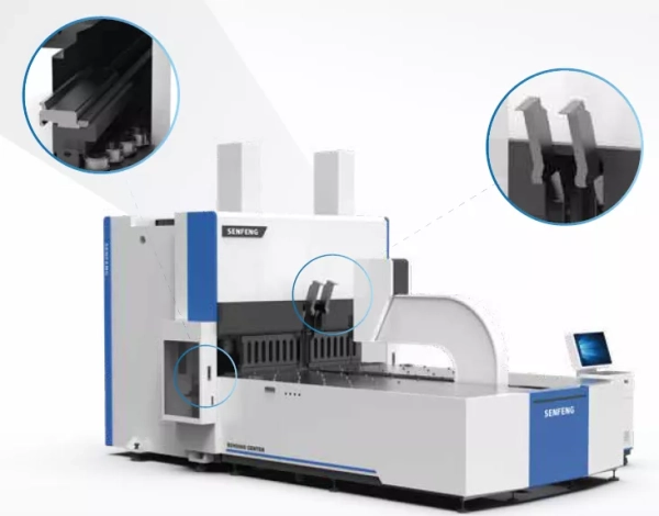 Автоматический панелегибочный центр Senfeng BDC2500. Длина гиба заготовки до 2500 мм